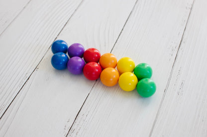 Magnetic Tiles - 12 pc Rainbow Ball Pack