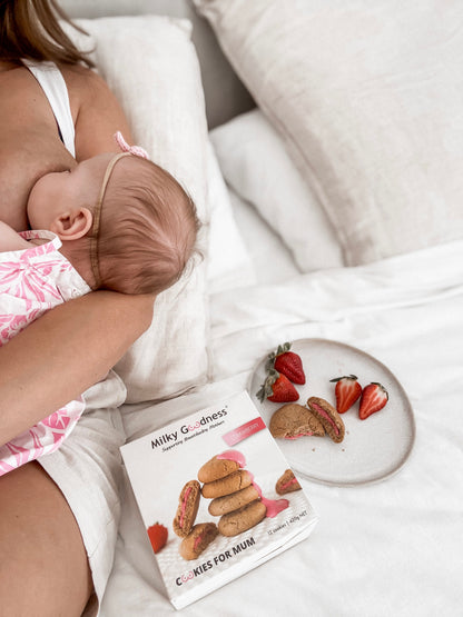 Lactation Cookies - Strawberry