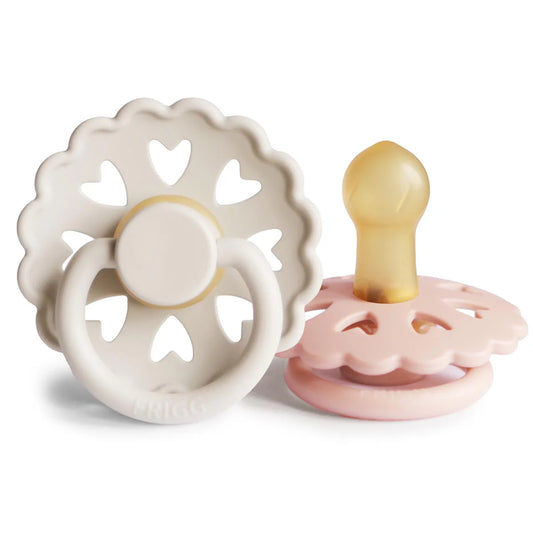 Fairytale Dummy Latex - 2 pack - size 1 - Cream / Blush