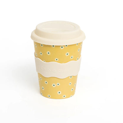 Large 12 oz Coffee Cup - Yellow Daisy - NEW!!