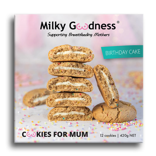 Lactation Cookies - Birthday Cake