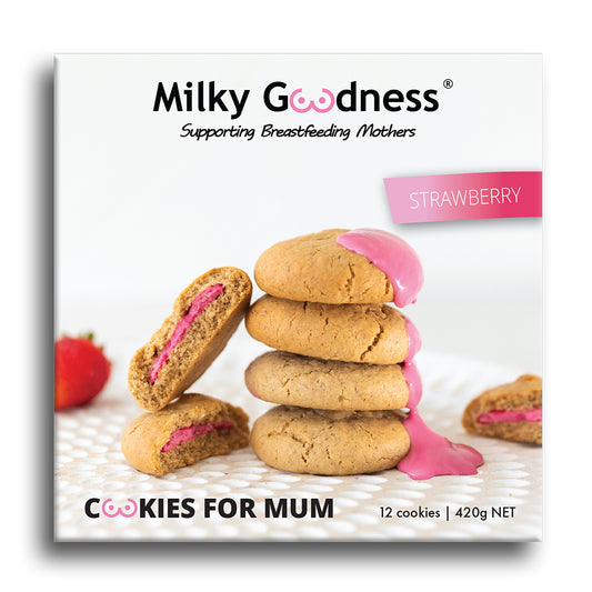 Lactation Cookies - Strawberry