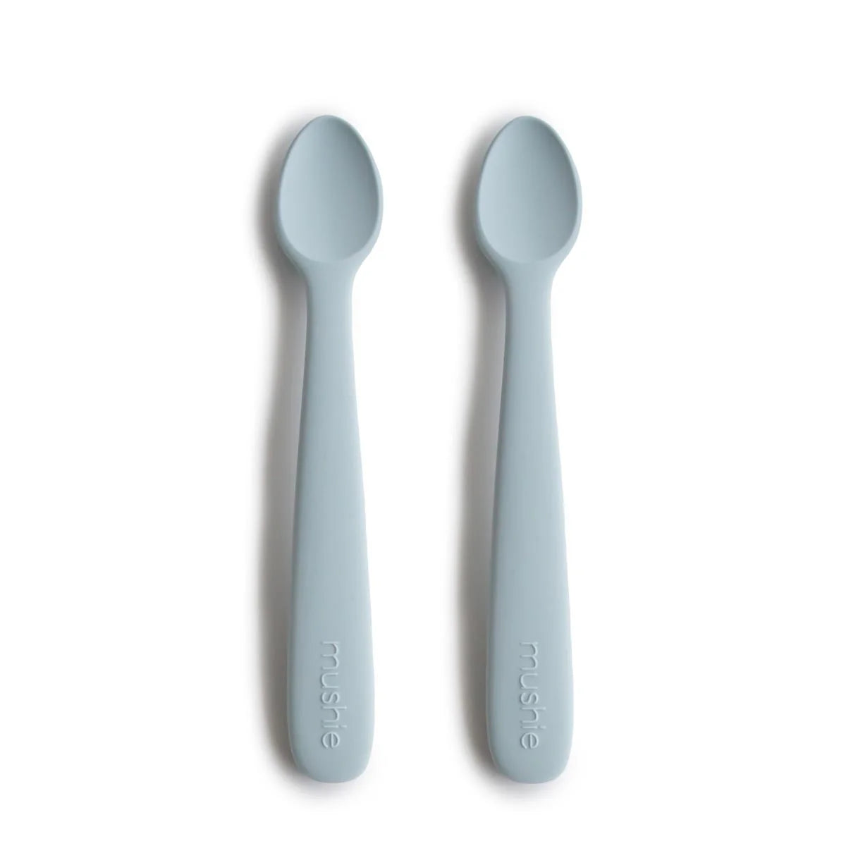 Silicone Starting Solids Feeding Spoon - Powder Blue