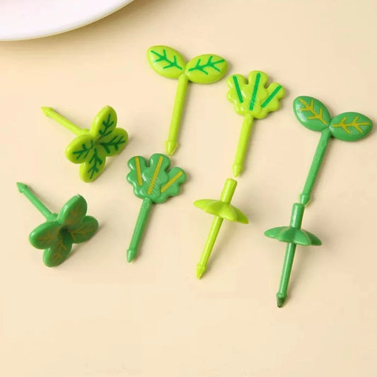 Food Picks - Four Leaf Clover - 8 piece