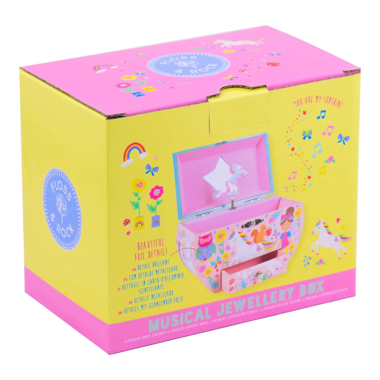 Musical Jewellery Box - Rainbow Fairy