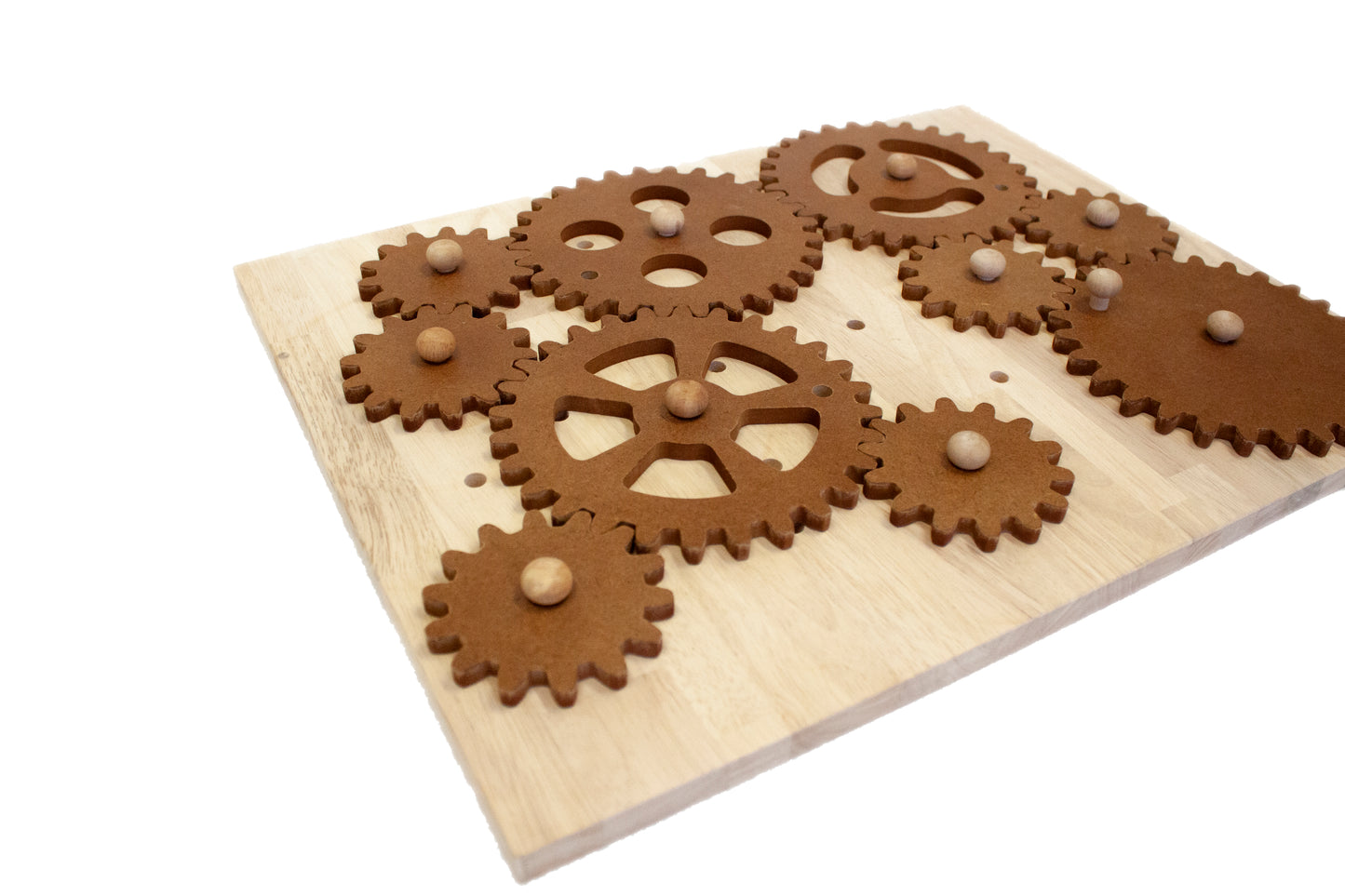 Wooden Gear Construction Board