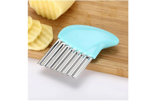 Veggie Crinkle Cutter - Blue