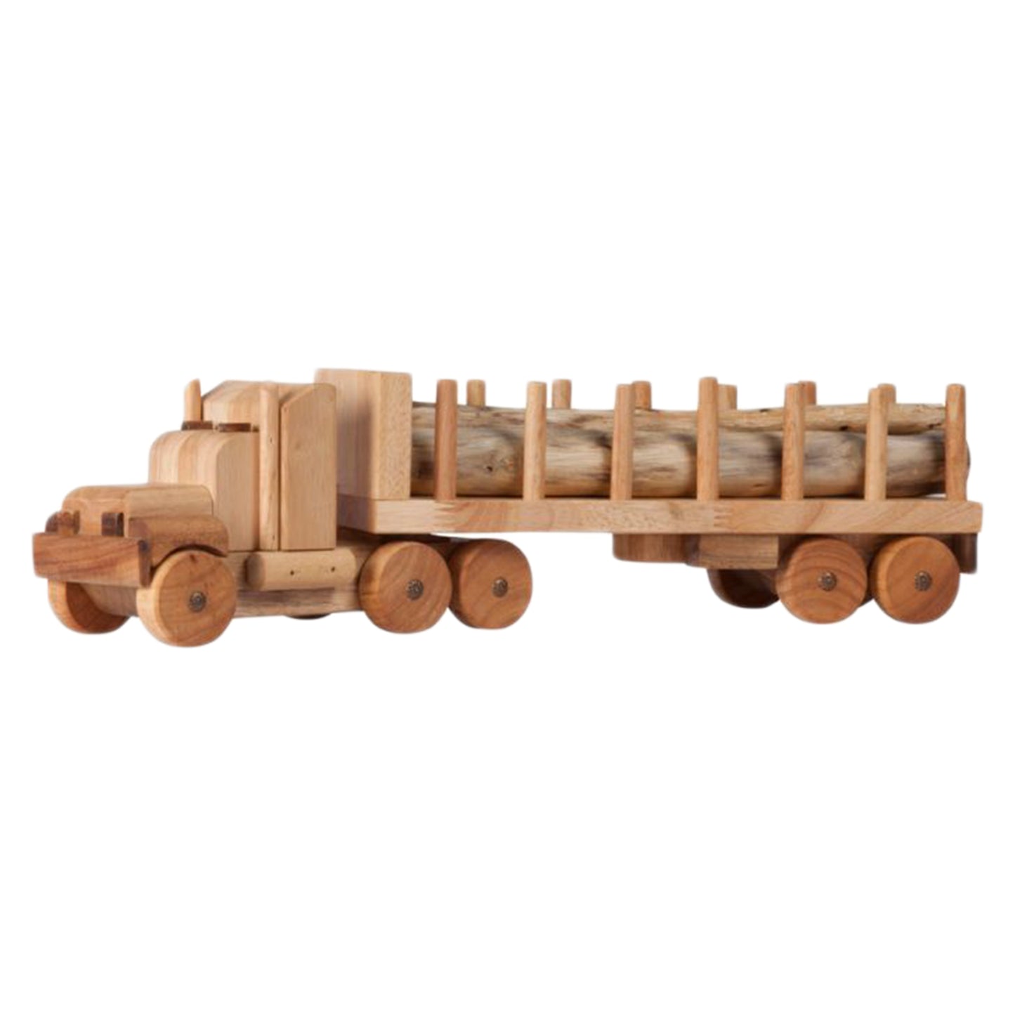 Large Wooden Log Truck