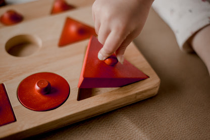 Shape Peg Puzzle Seriation