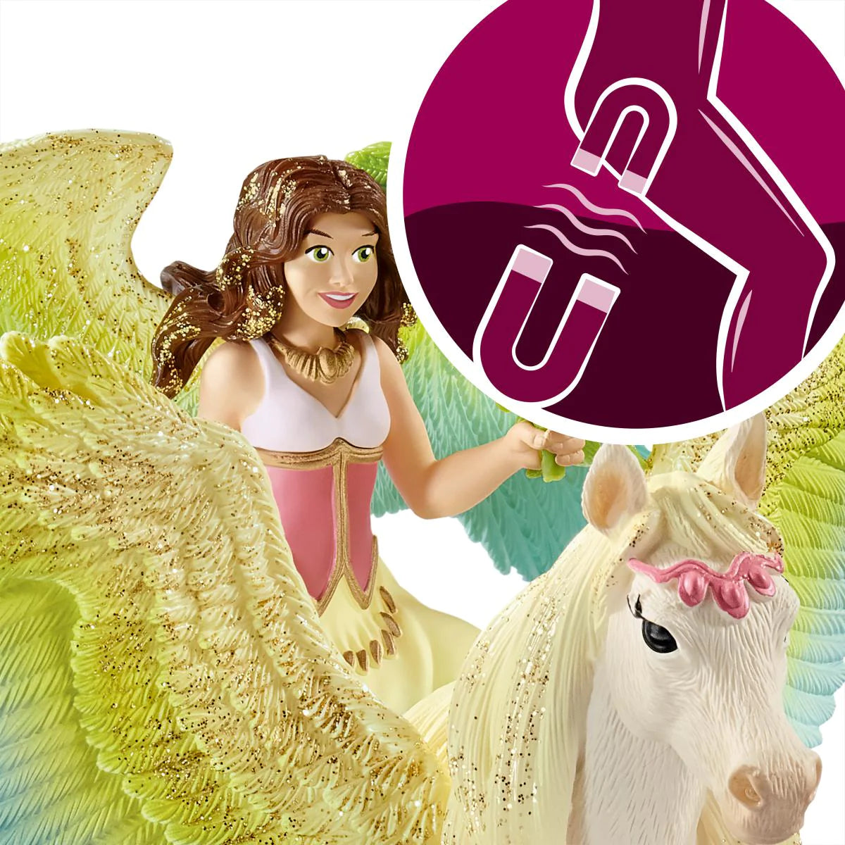 Fairy Surah with Glitter Pegasus