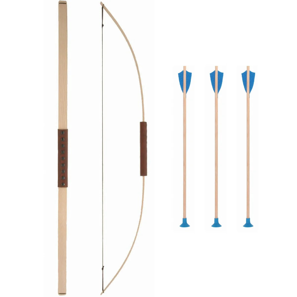 Wooden Bow and Arrow Set - Junior