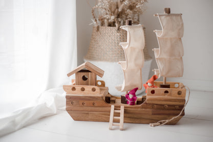 Wooden Pirate Ship