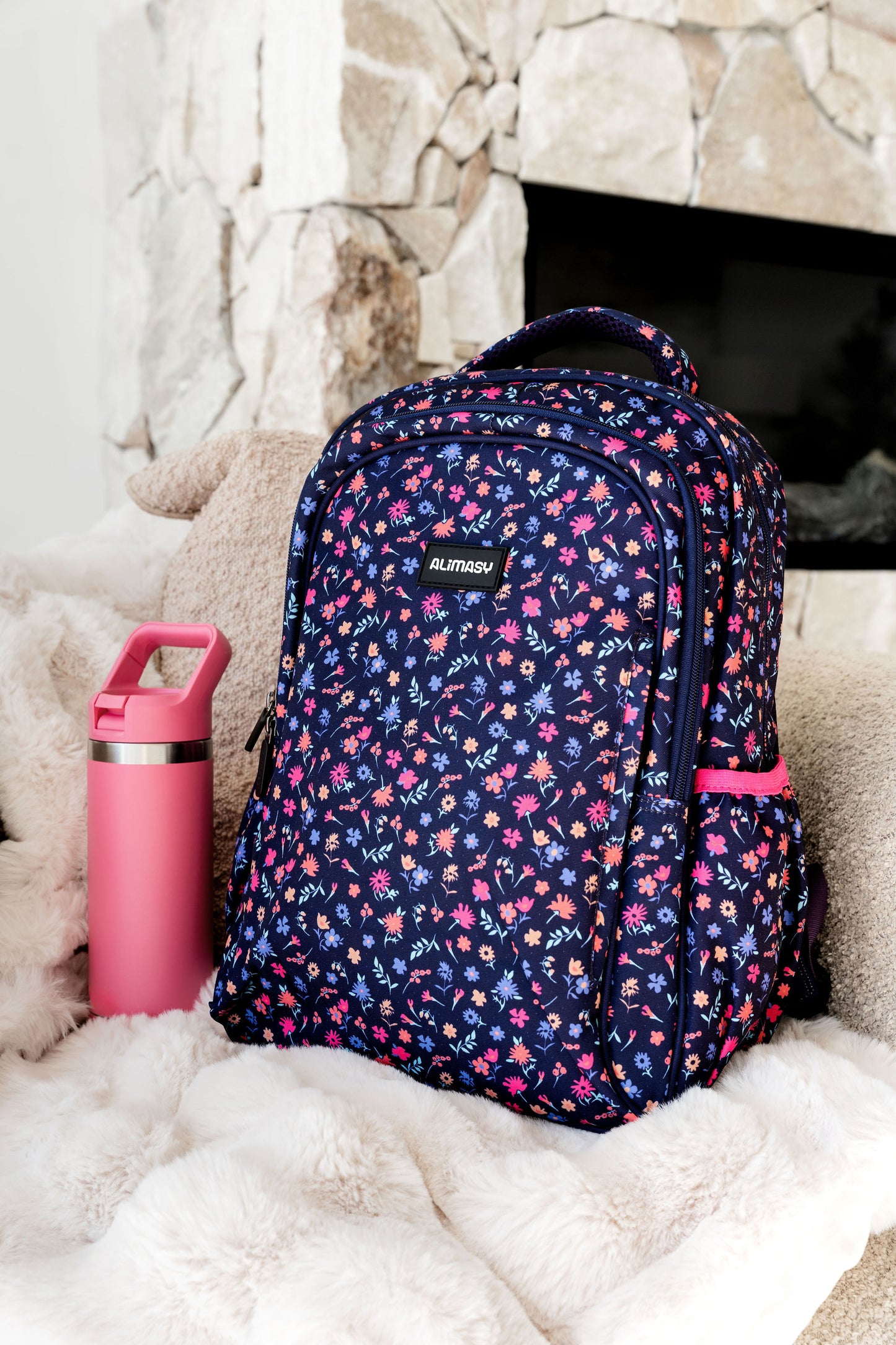 Midsize Kids Backpack - Ditsy Flowers