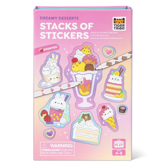 Stacks of Stickers- Scented - Dreamy Desserts