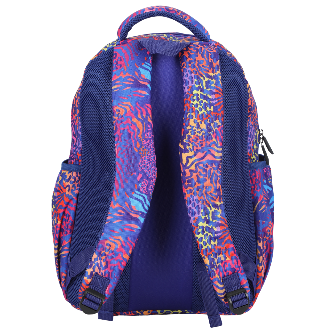 Large School Backpack - Animal Print