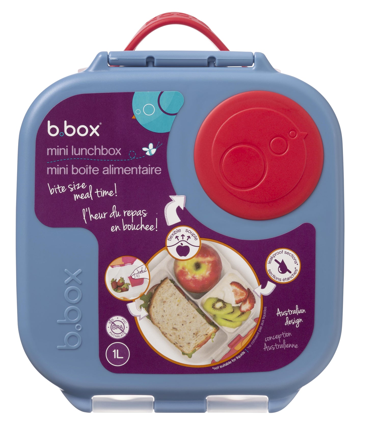 BBox Mini Lunchbox - Blue Blaze