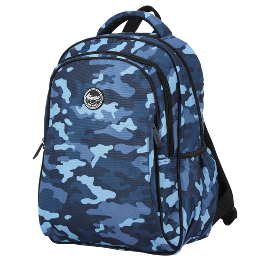 Midsize Kids Backpack - Blue Camo