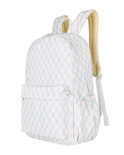 Blue Check Junior Kindy/School Backpack