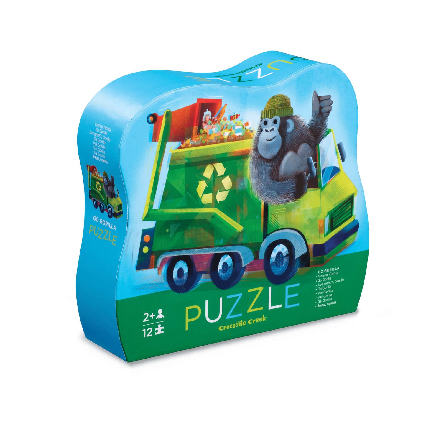 Mini Puzzle 12 pc - Go Gorilla