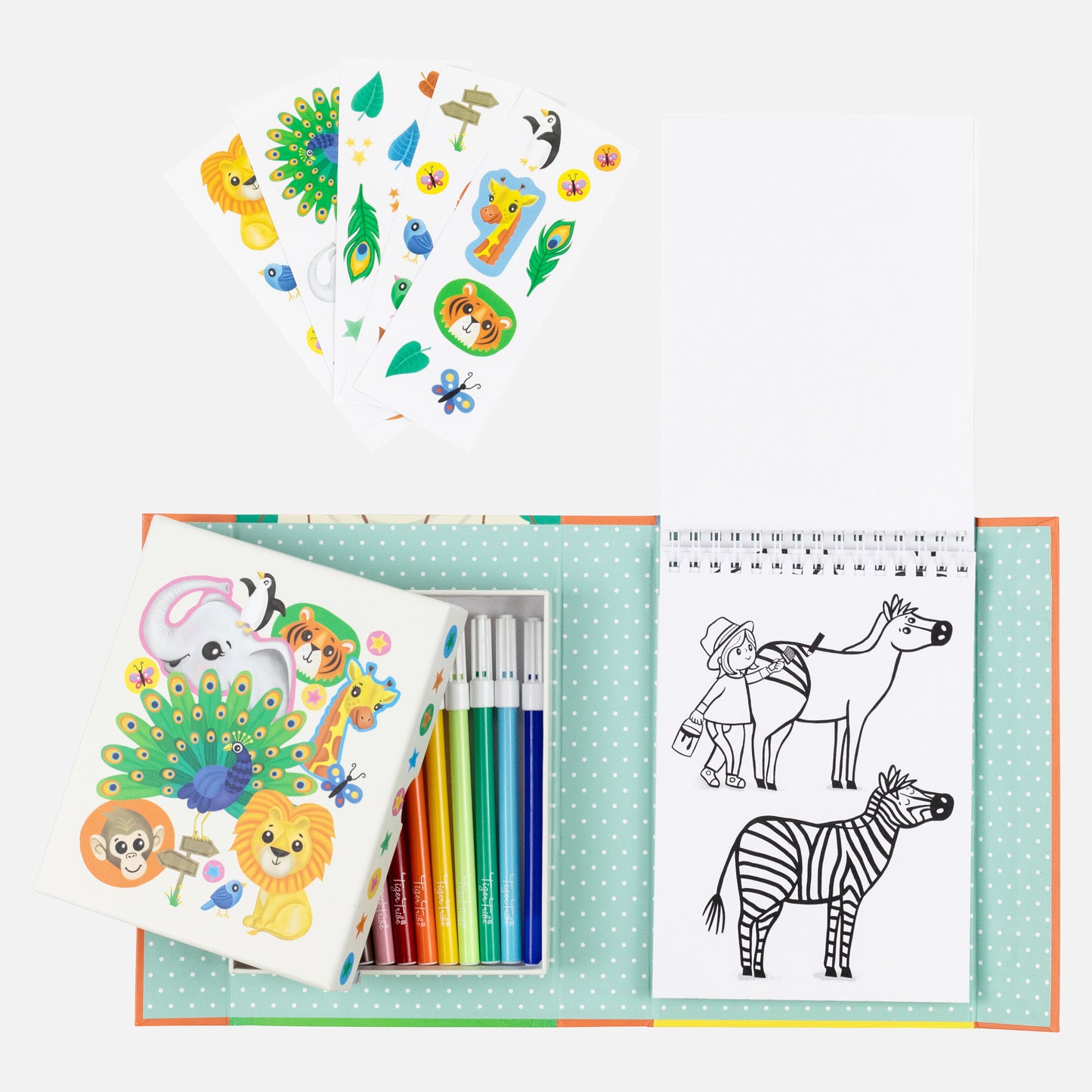 Colouring Set - Zoo