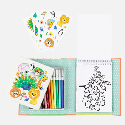 Colouring Set - Zoo