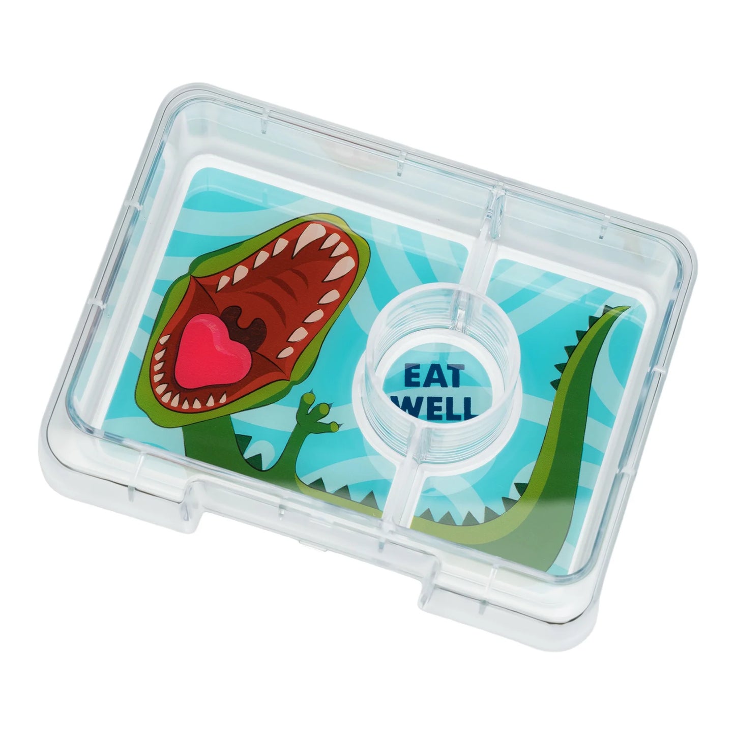 Snack Yumbox - Jurassic Green/Dinosaur Tray