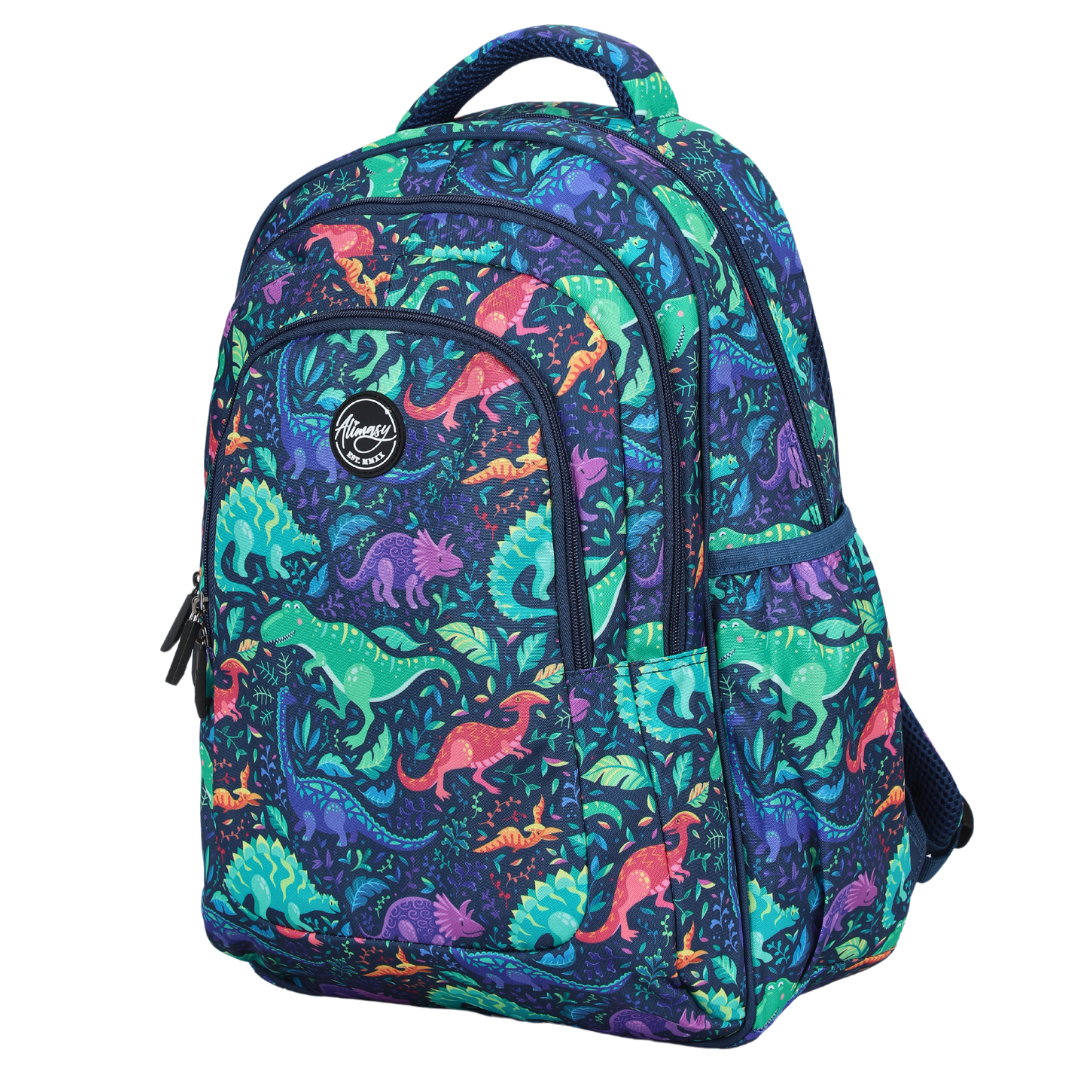 Large School Backpack - Dinosaurs