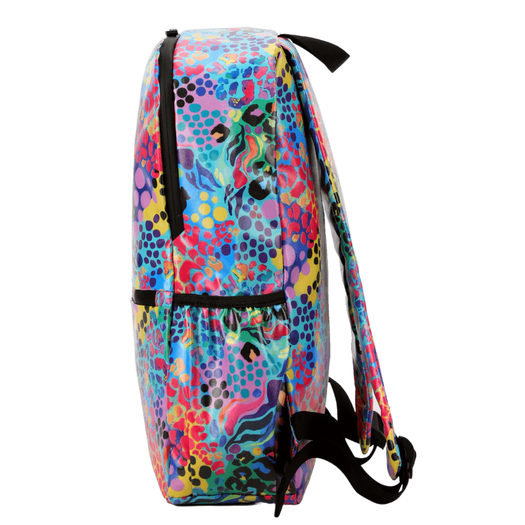 Waterproof Large Backpack - Electric Leopard