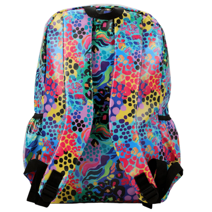 Waterproof Large Backpack - Electric Leopard