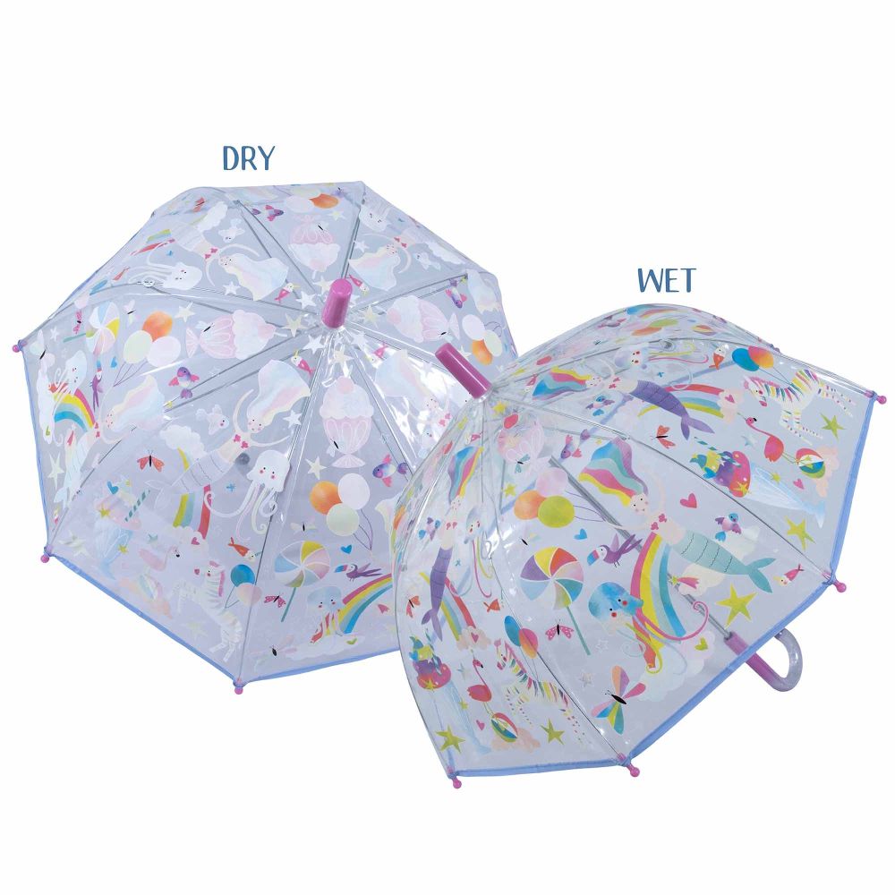 Colour Changing Umbrella - Fantasy Transparent