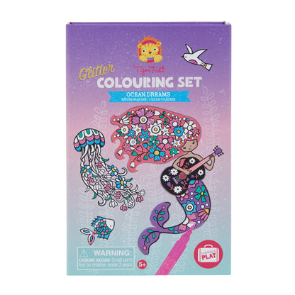 Colouring Set - Glitter - Ocean Dreams