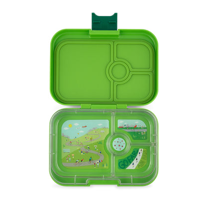 Yumbox Panino 4C - Go Green/Bike Race Tray