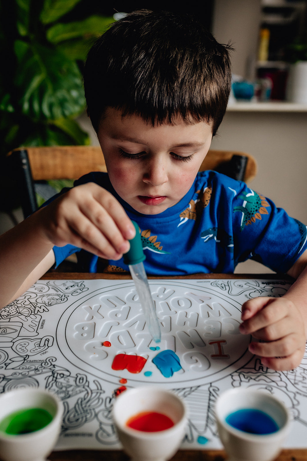 Wipeable Sensory Mat - Alphabet Soup