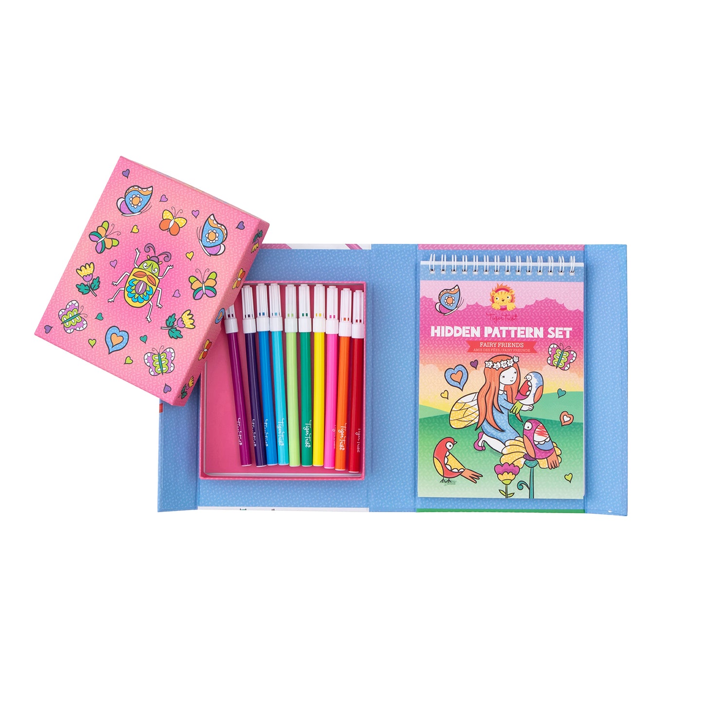 Colouring Set - Hidden Patters - Fairy Friends