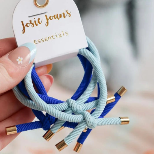 Hair Ties Essential - 5 pack - Britt Blue