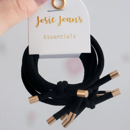 Hair Ties Essential - 5 pack - Bless Black