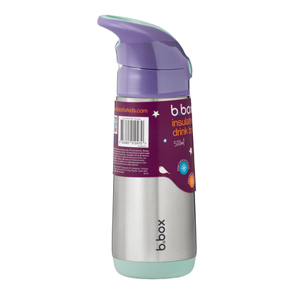 Insulated Drink Bottle - 500mls - Lilac Pop