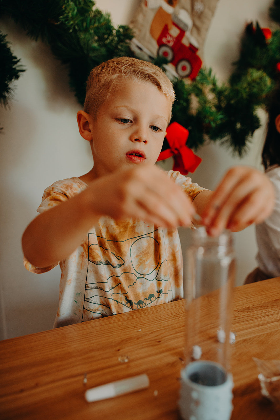 DIY Calm Down Bottle - Snow