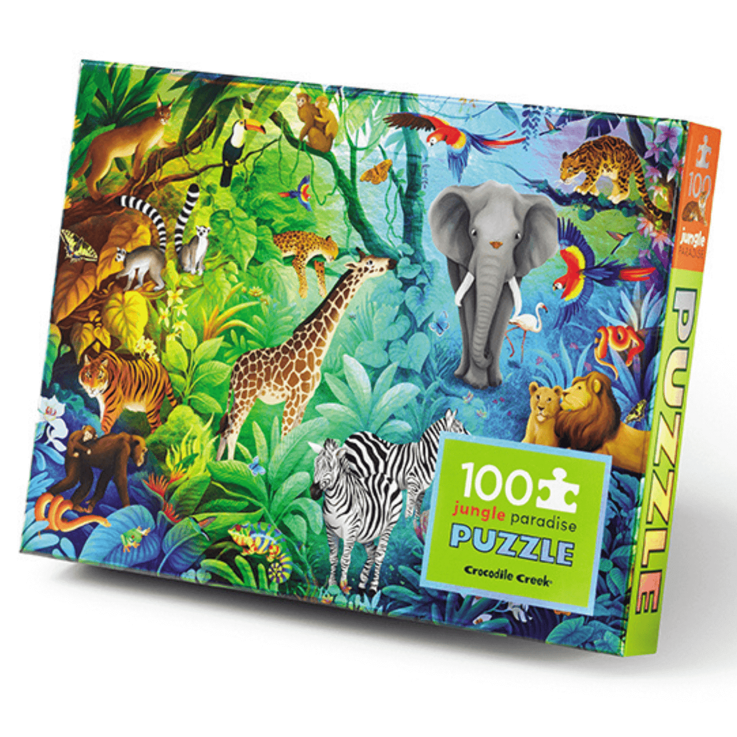 Foil Puzzle 100 pc - Jungle Paradise