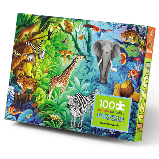 Foil Puzzle 100 pc - Jungle Paradise