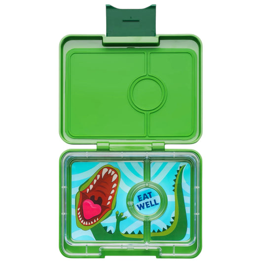 Snack Yumbox - Jurassic Green/Dinosaur Tray