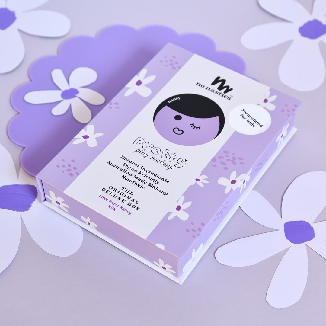 Nancy Play Kids Natural Make-up Pressed Powder - Purple