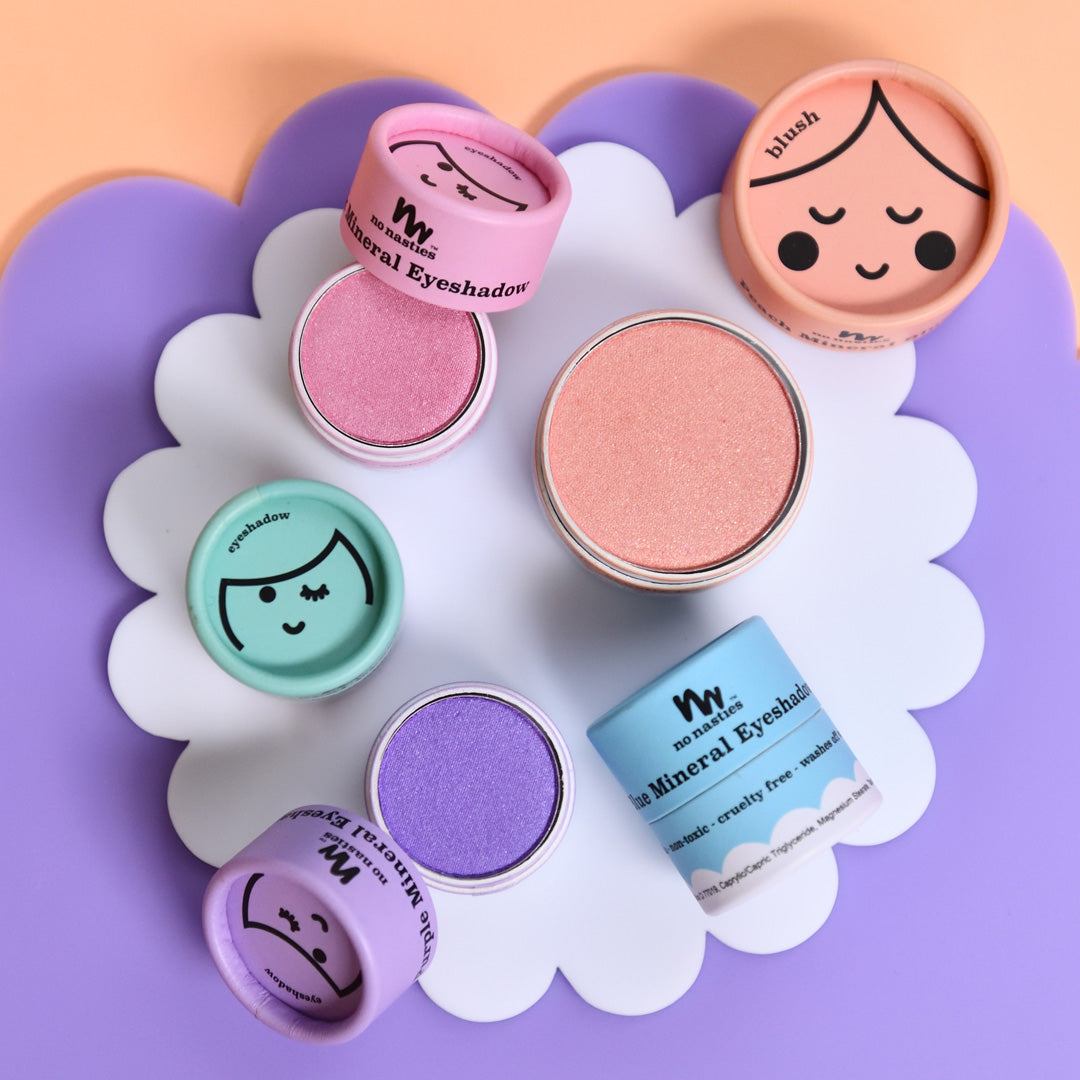 Kids Natural Make Up - Pressed Eco Eyeshadow - Pastel Purple