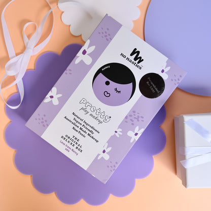 Nancy Play Kids Natural Make-up Pressed Powder - Purple