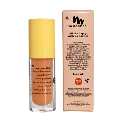 Scented Natural Lip Gloss - Fruity Fun - Peachy Summer