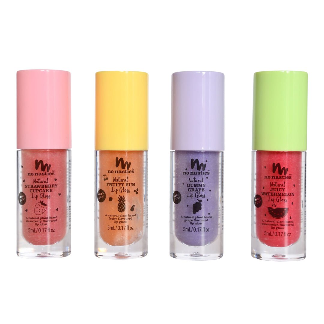 Scented Natural Lip Gloss - Fruity Fun - Peachy Summer