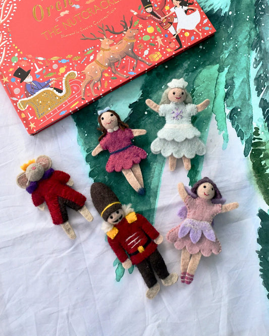 Finger Puppet Set - Nutcracker and the Mouse