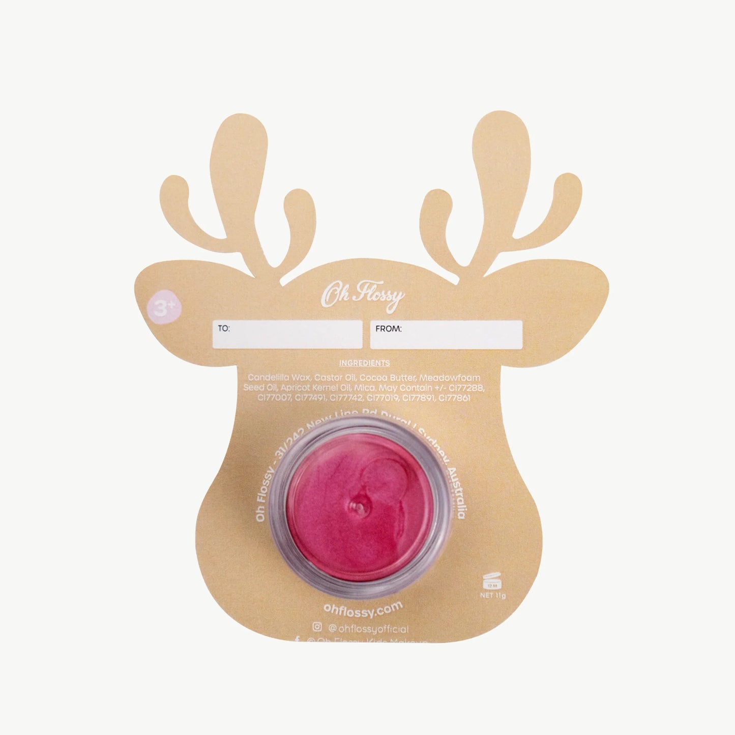 Lipstick Stocking Stuffer - Rudolph