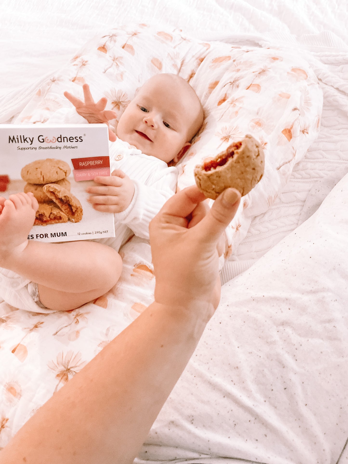 Lactation Cookies - Raspberry (Dairy & Soy Free)