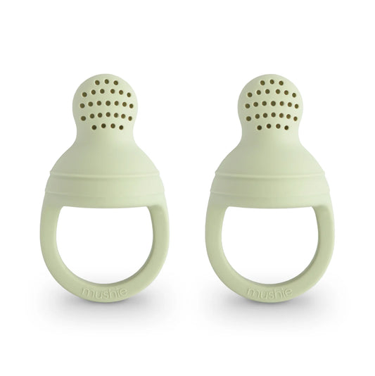 Silicone Food Feeder - 2 Pack - Sage